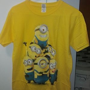 Despicable Me Pyramid of Minions Boys T-Shirt Larg